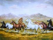unknow artist Horses 010 oil painting on canvas